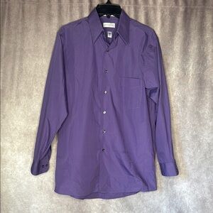 Men's Purple Dress Shirt